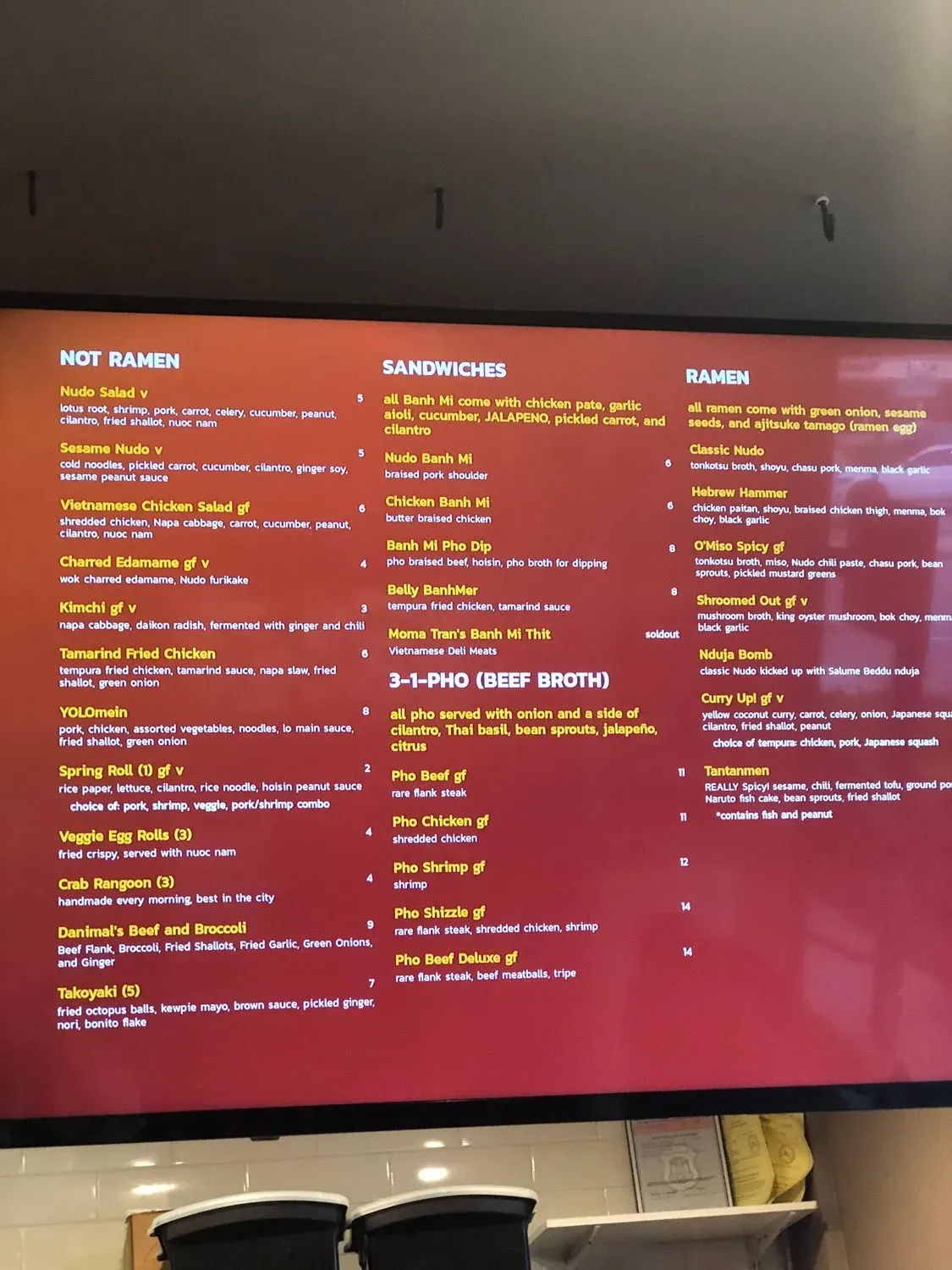 Menu 6