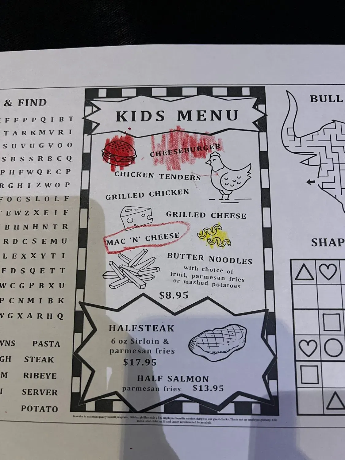 Menu 4