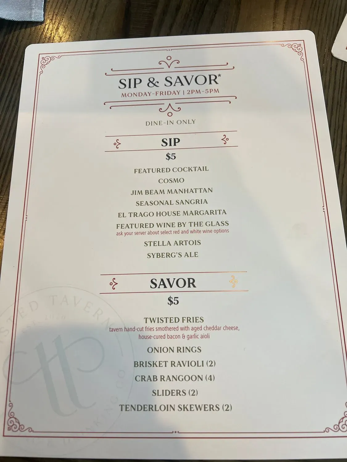 Menu 3