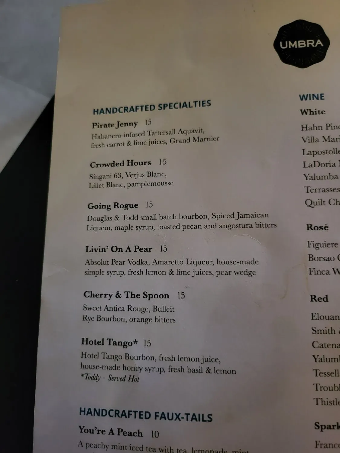 Menu 6