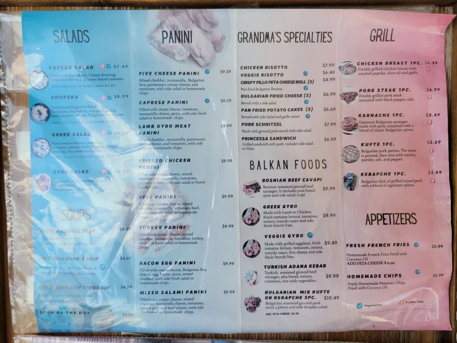 Menu 6