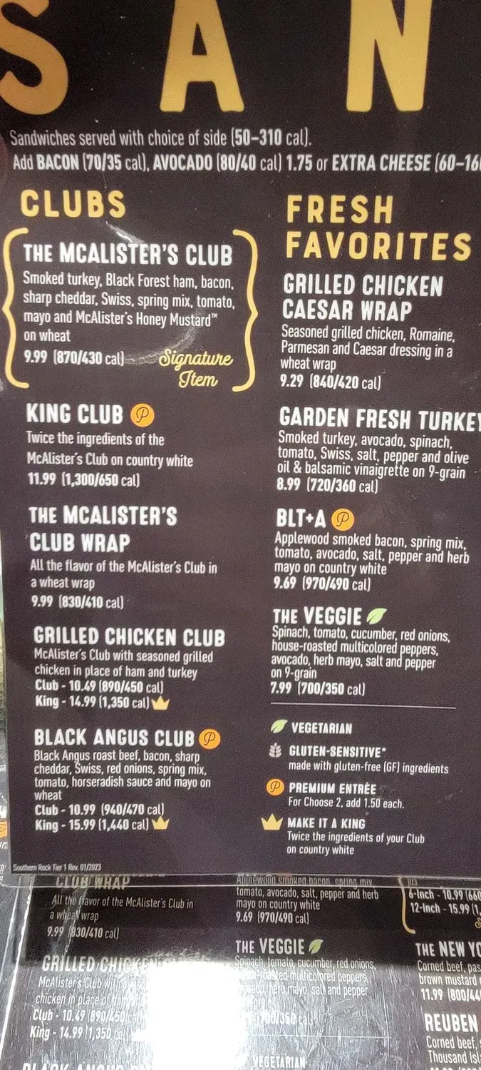 Menu 3