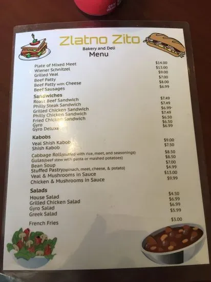 Menu 6