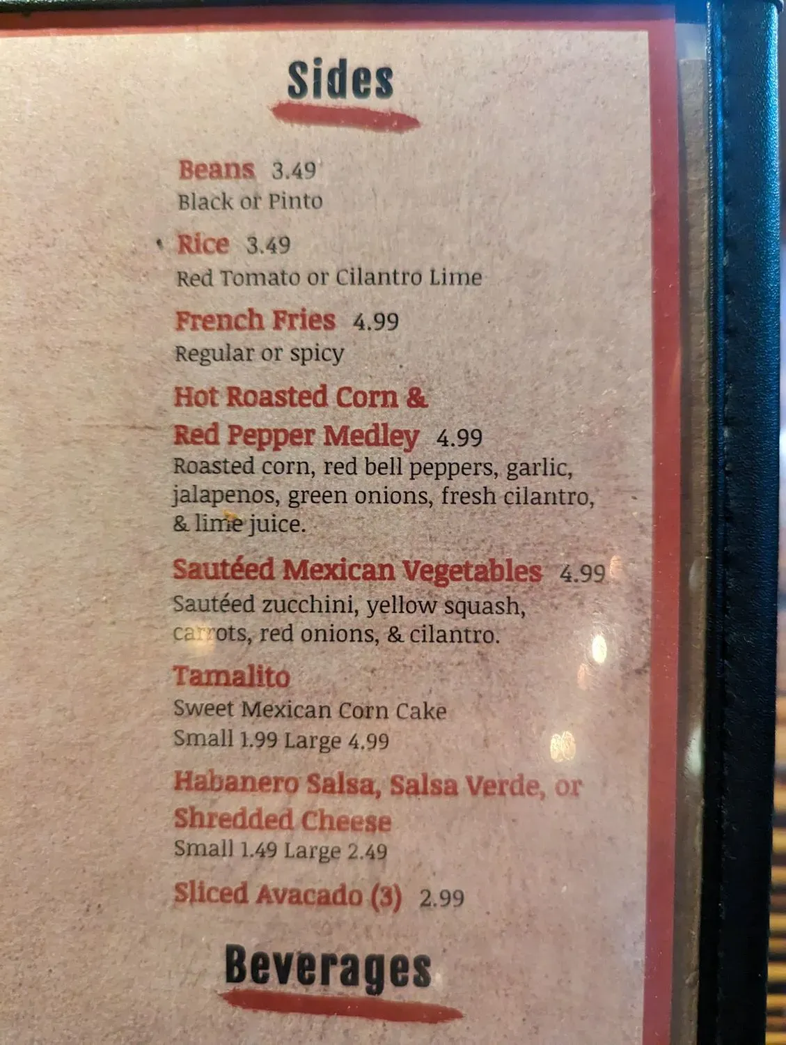 Menu 6