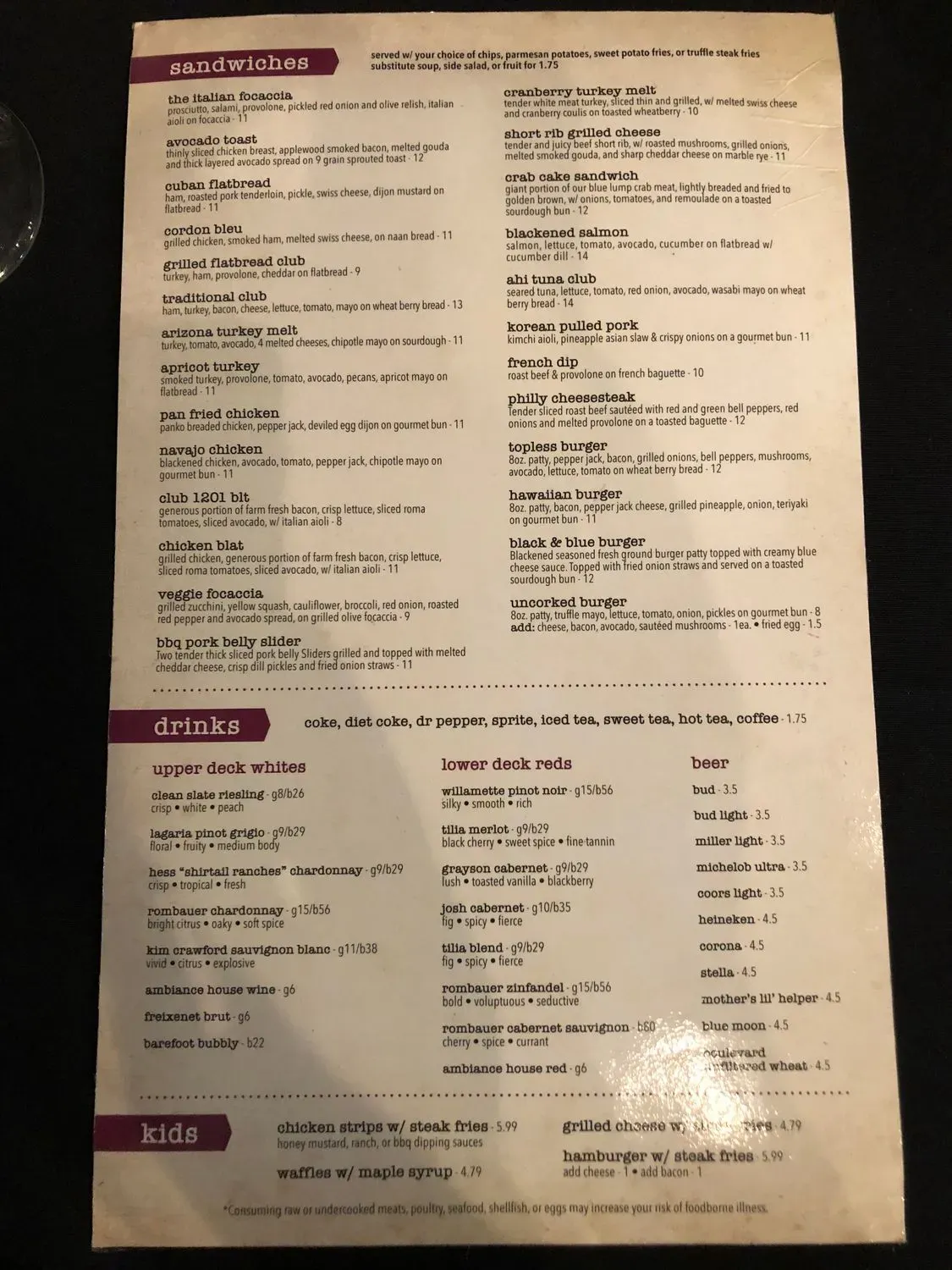 Menu 3