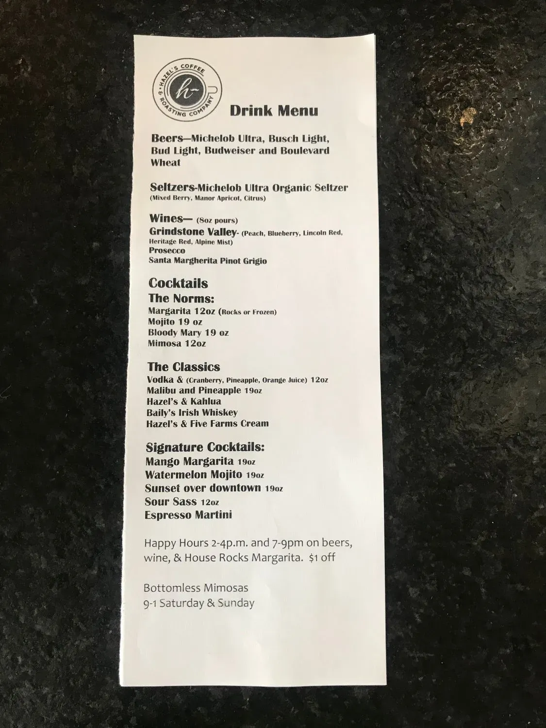 Menu 4