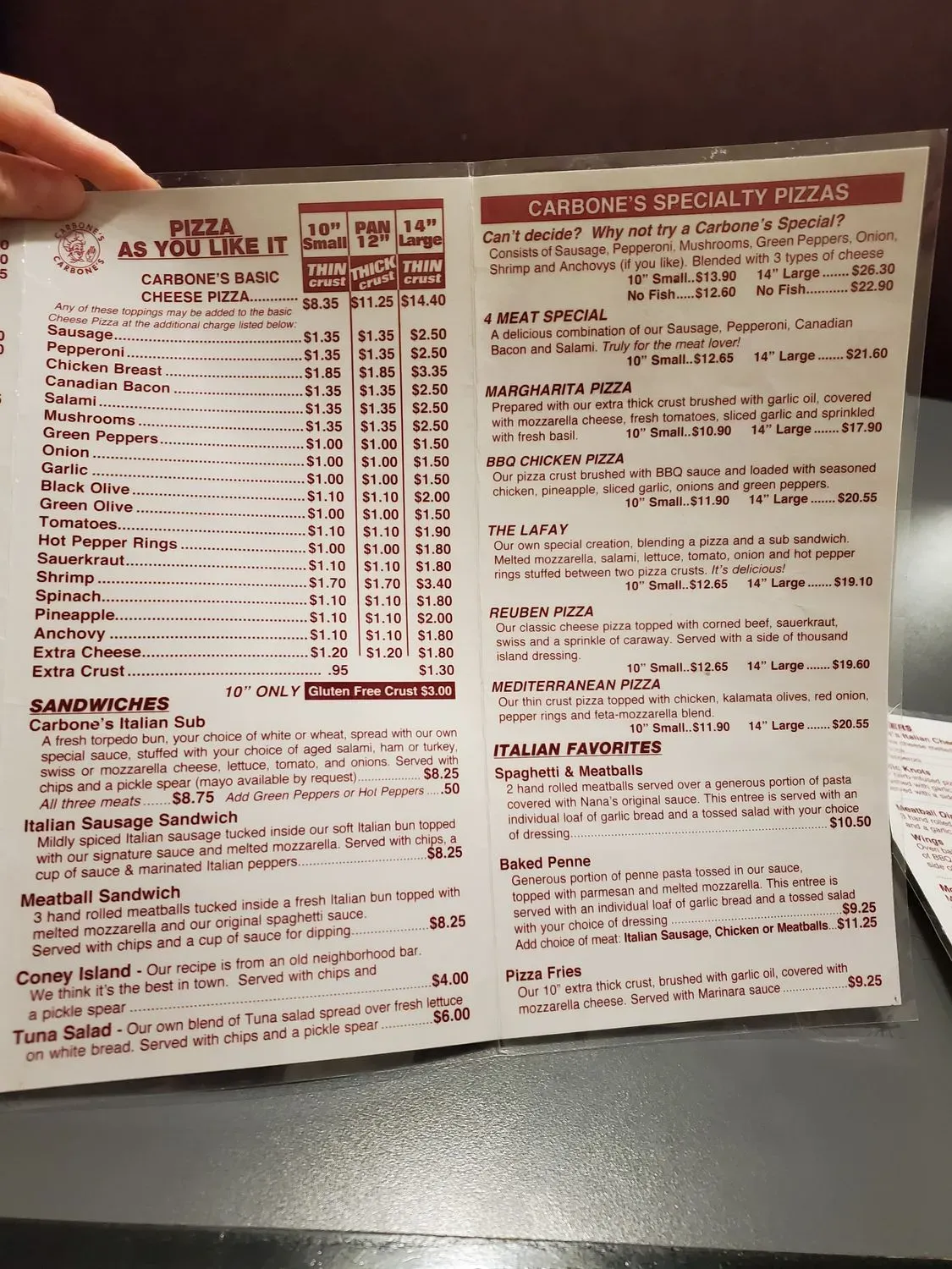 Menu 6