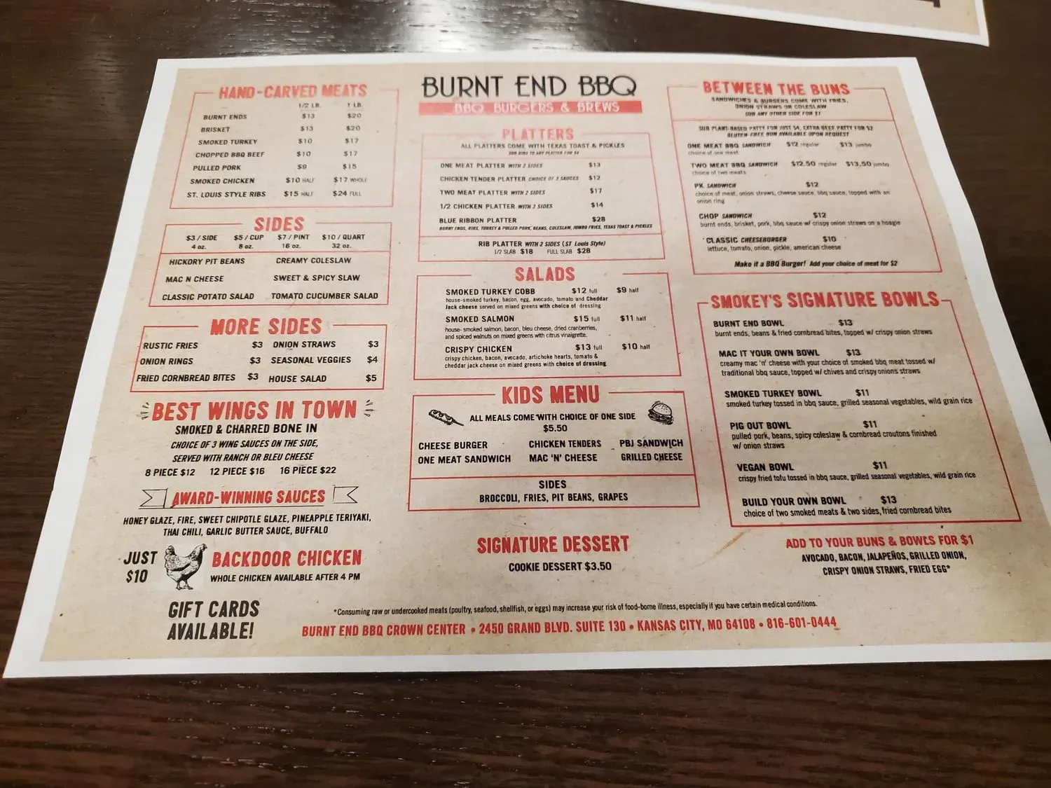 Menu 6