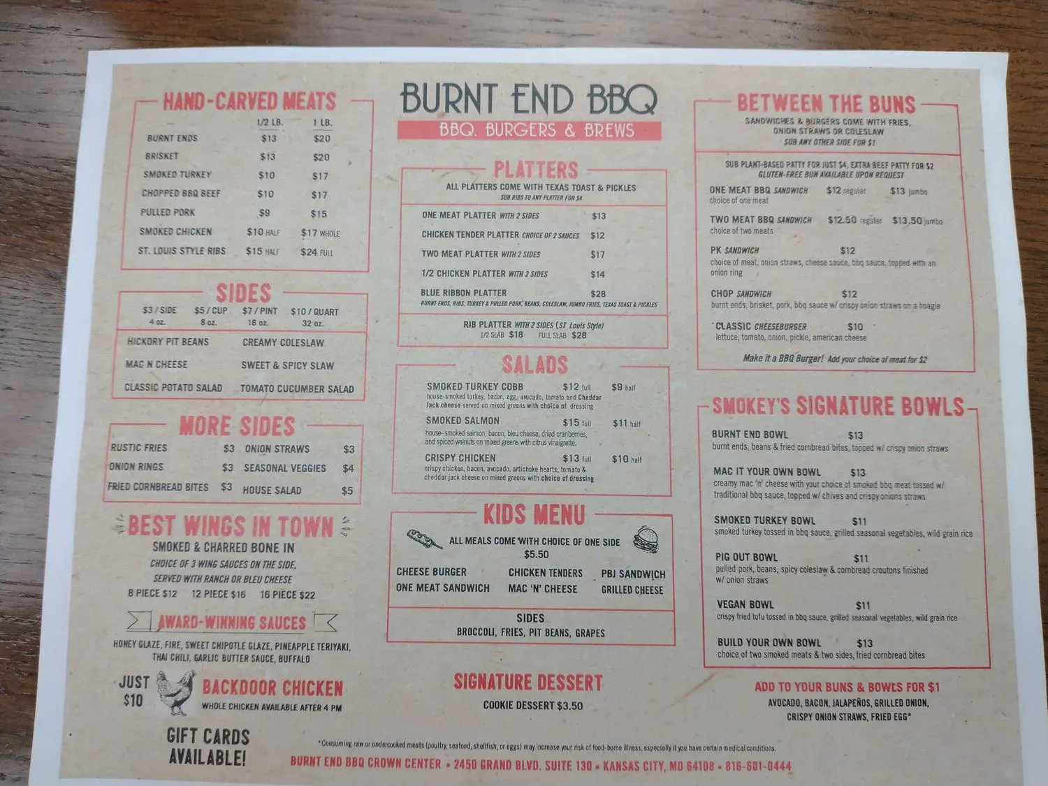 Menu 6