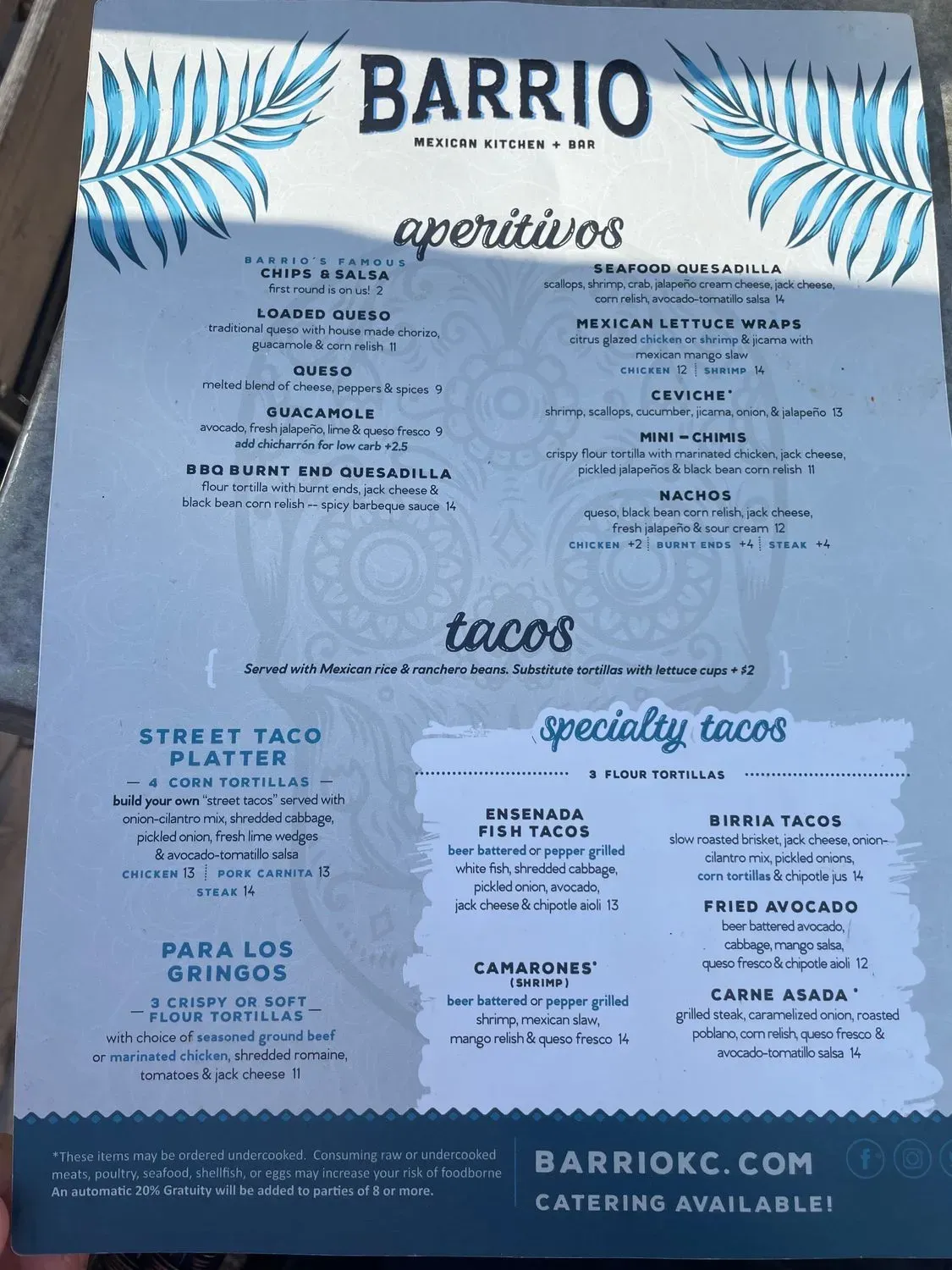 Menu 3