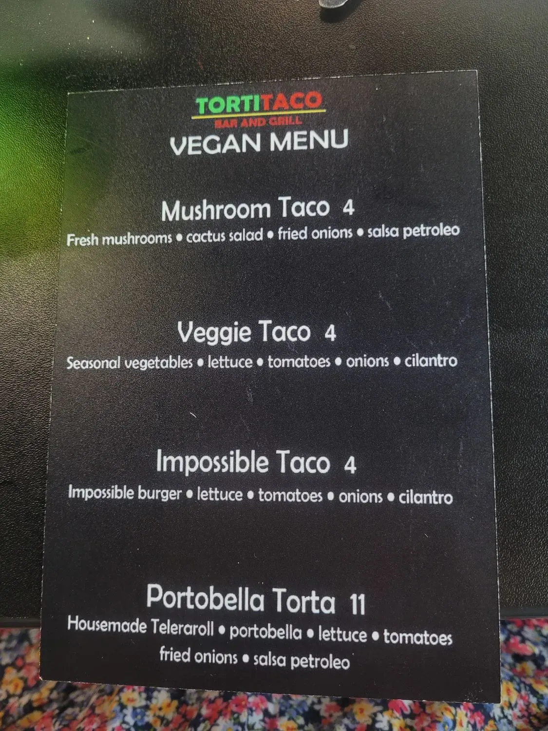 Menu 4