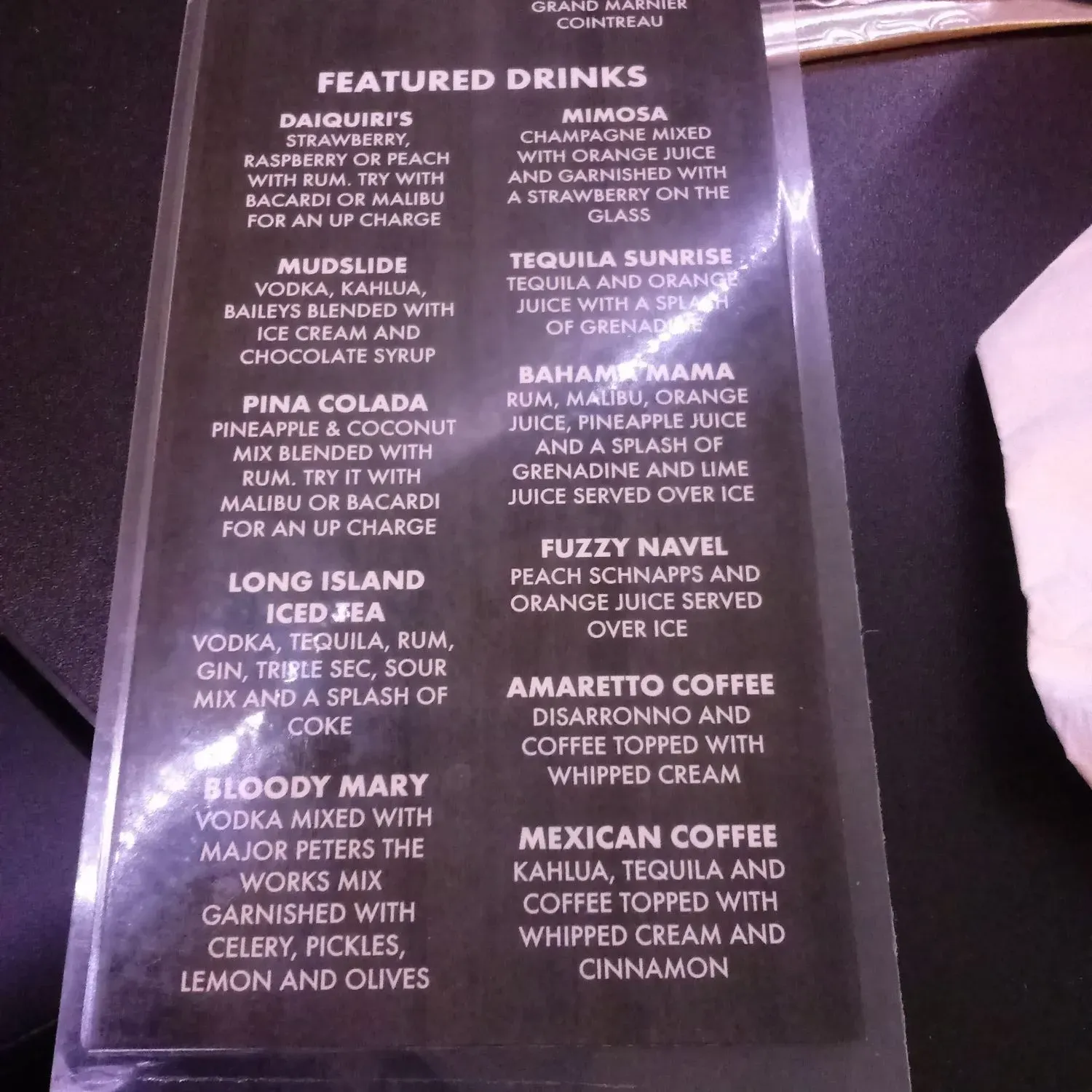 Menu 4