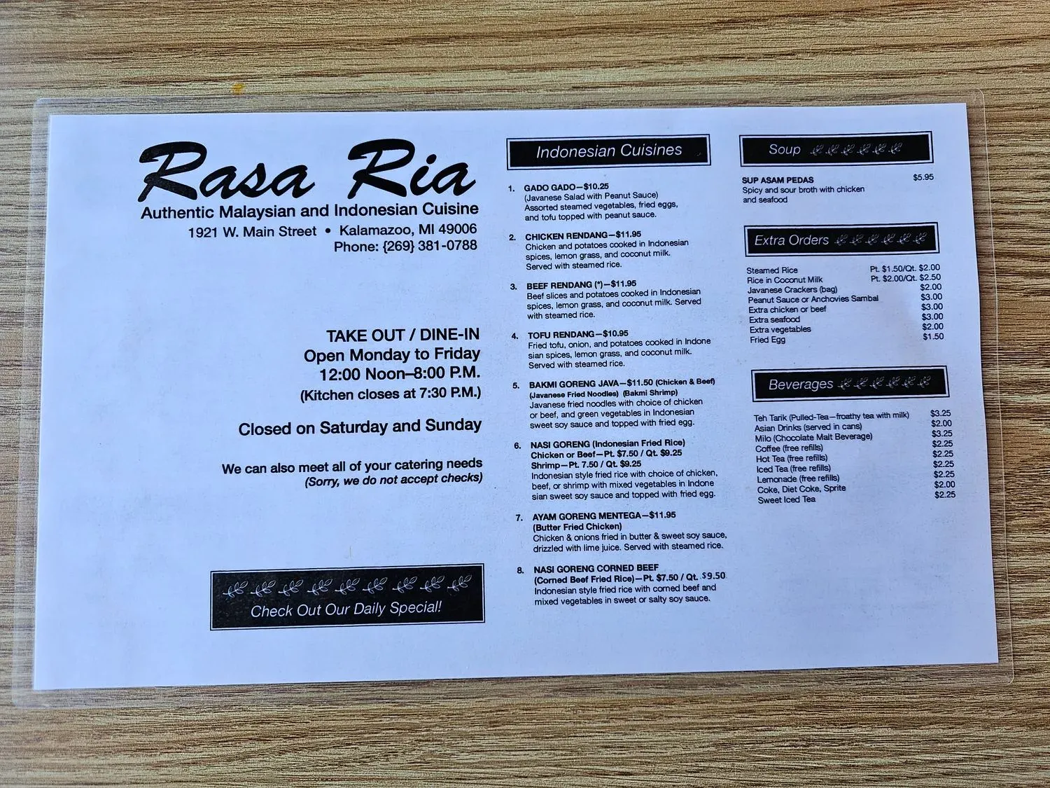 Menu 3