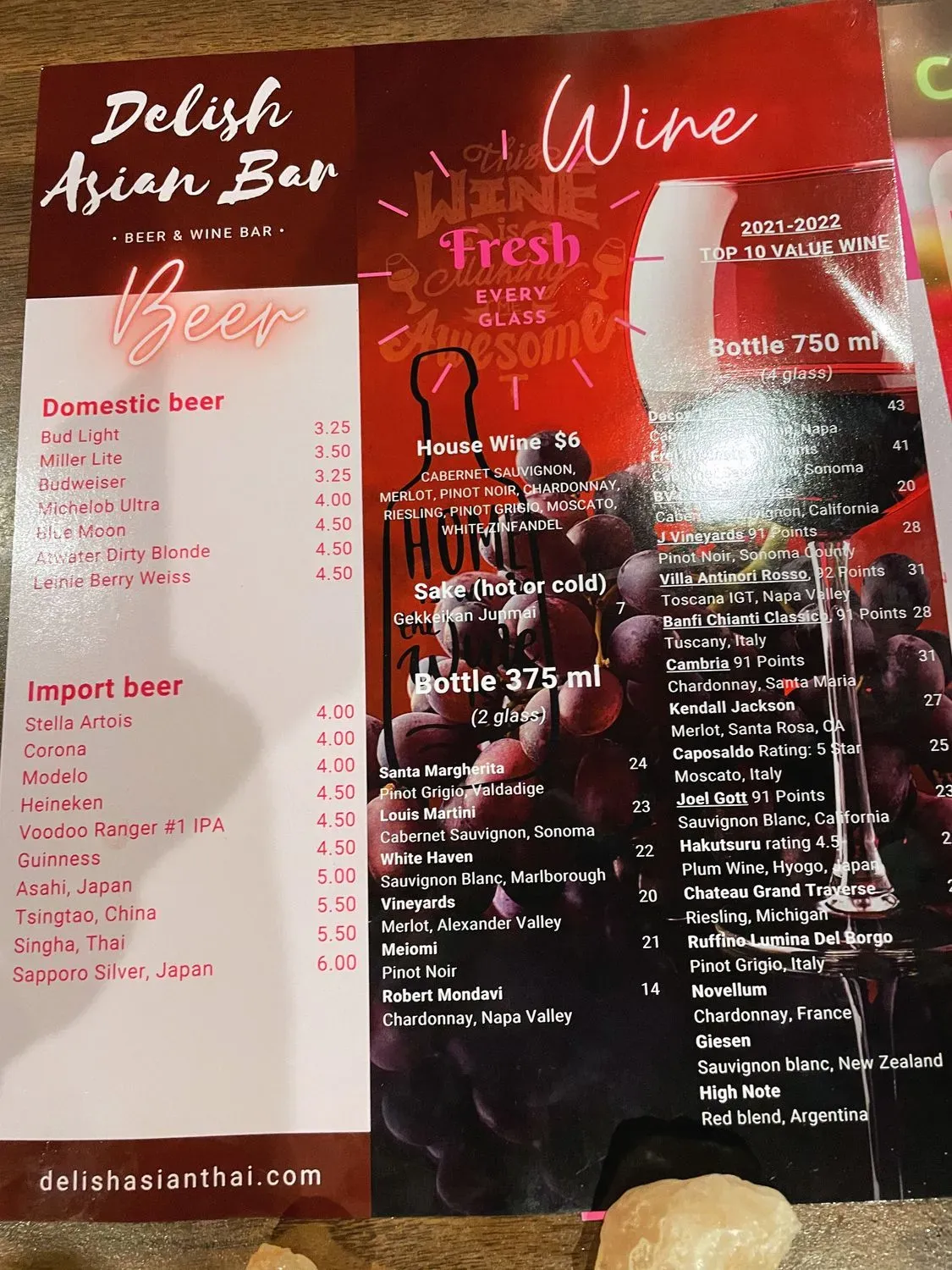 Menu 4