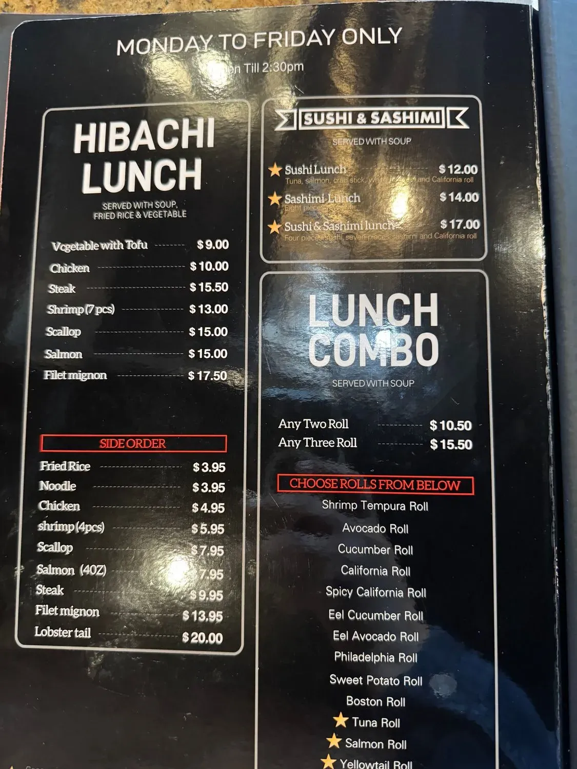 Menu 4