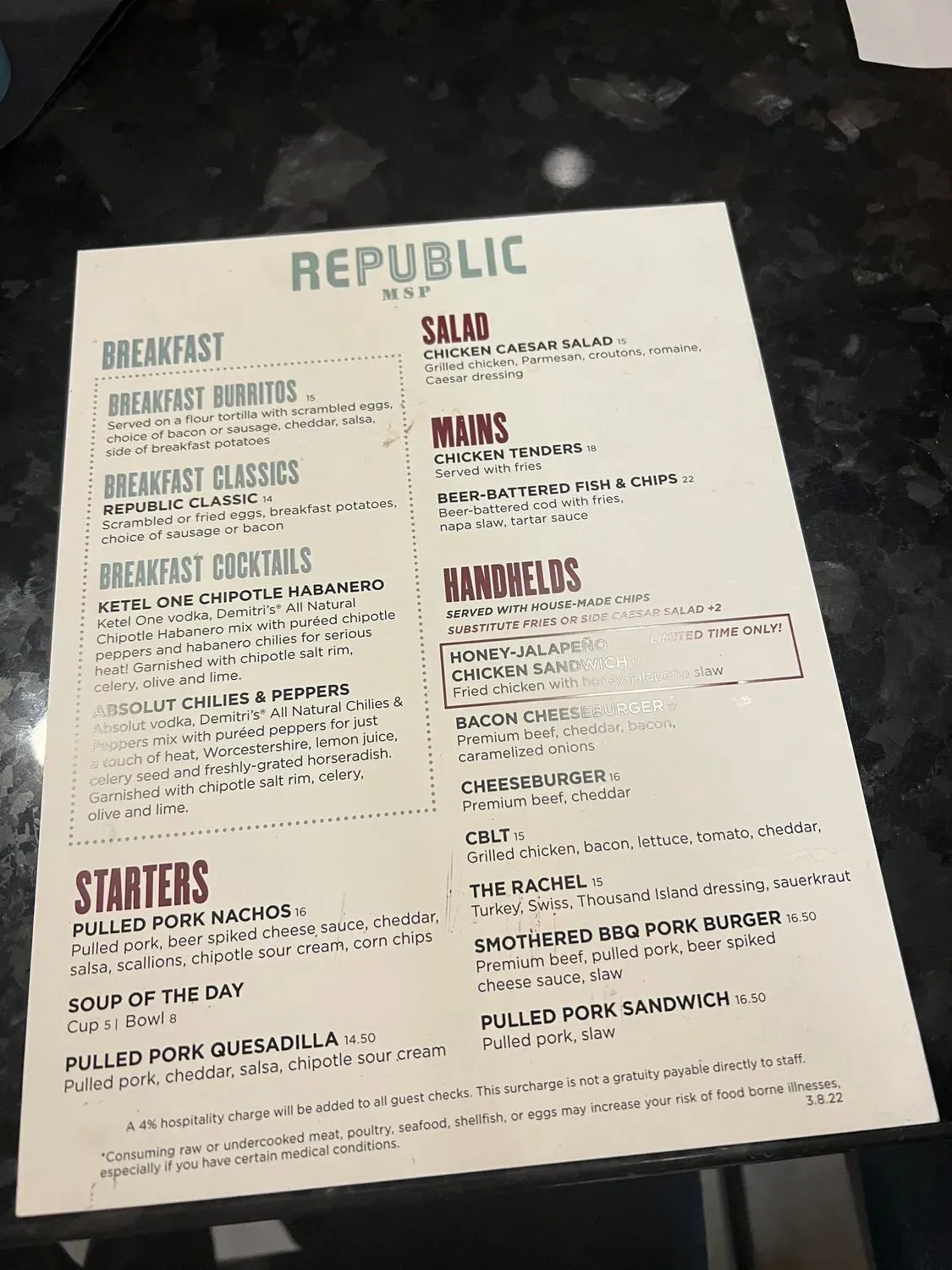 Menu 6