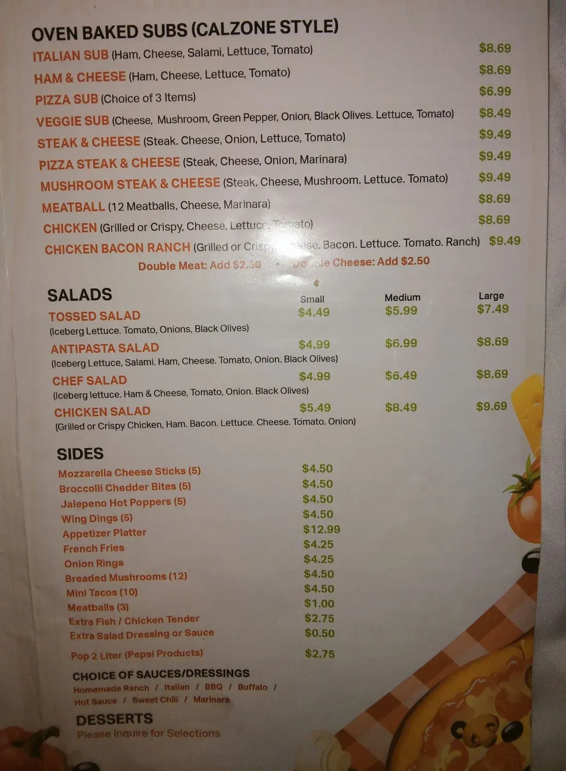 Menu 4