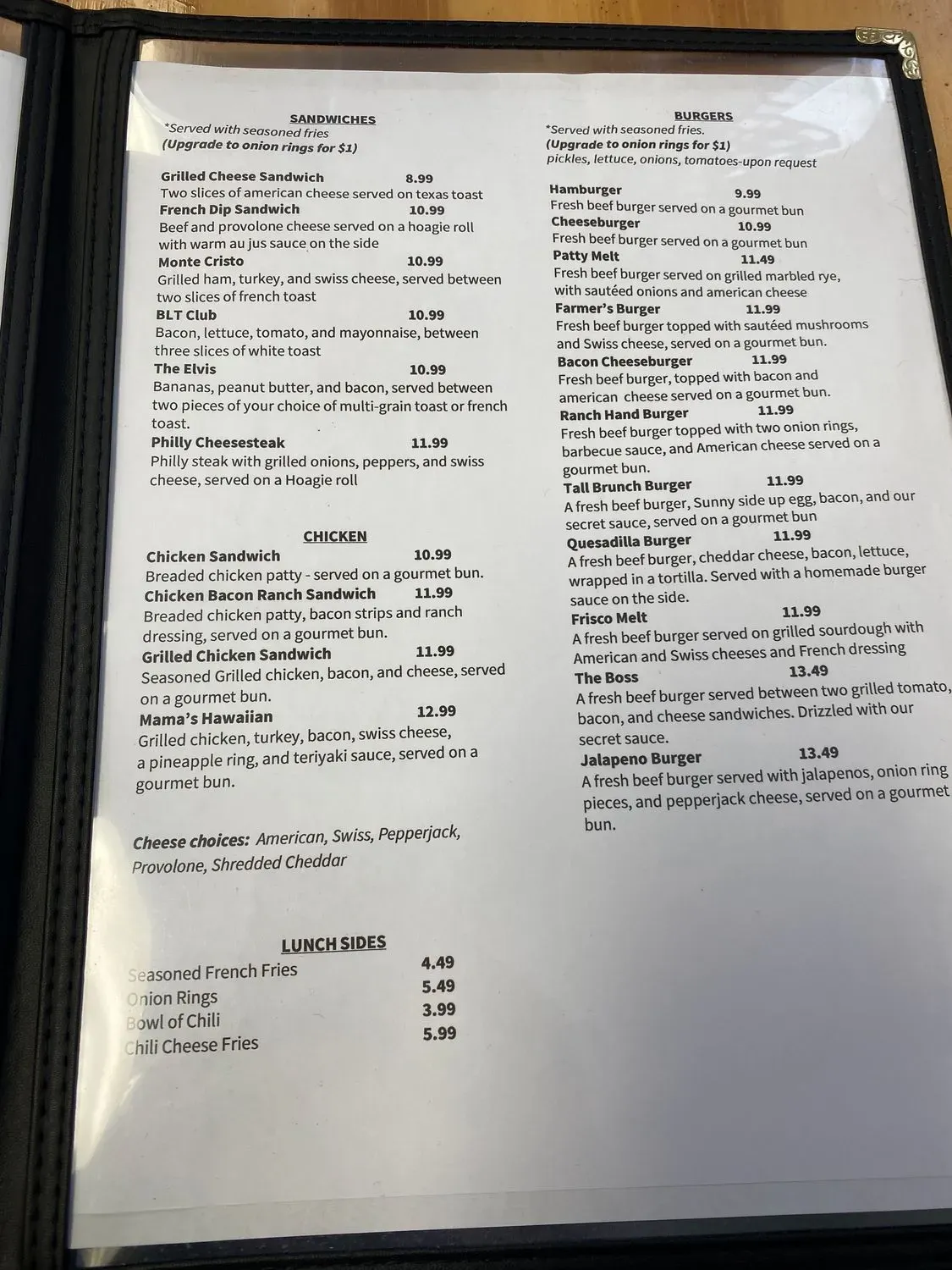 Menu 6