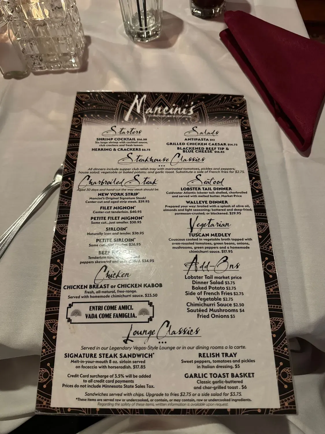 Menu 6