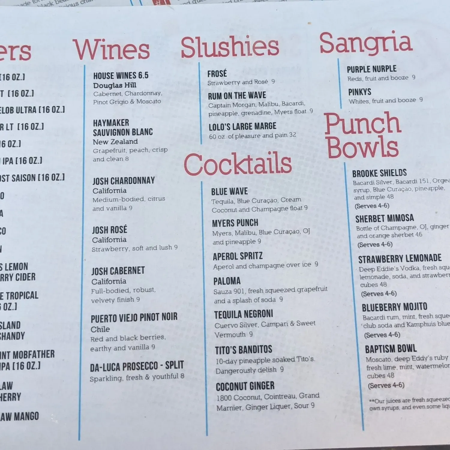 Menu 3