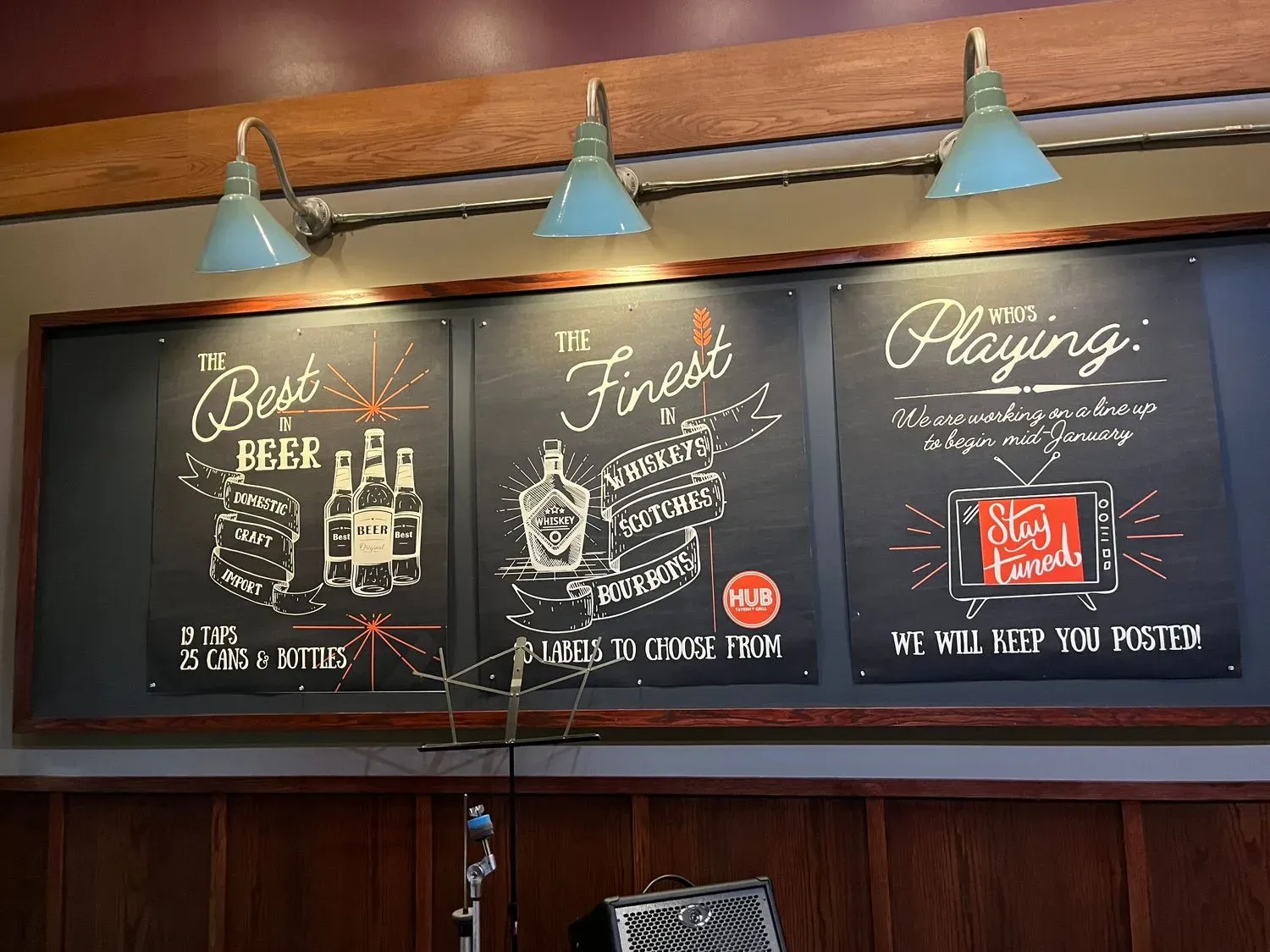 HUB Tavern + Grill Menu - Updated October 2025
