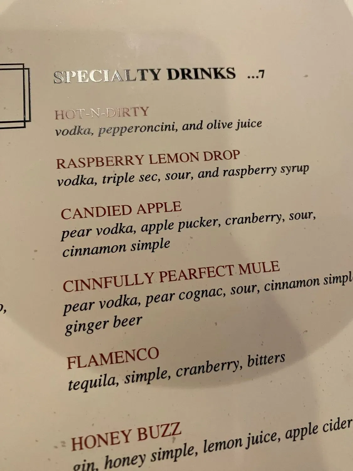 Menu 6