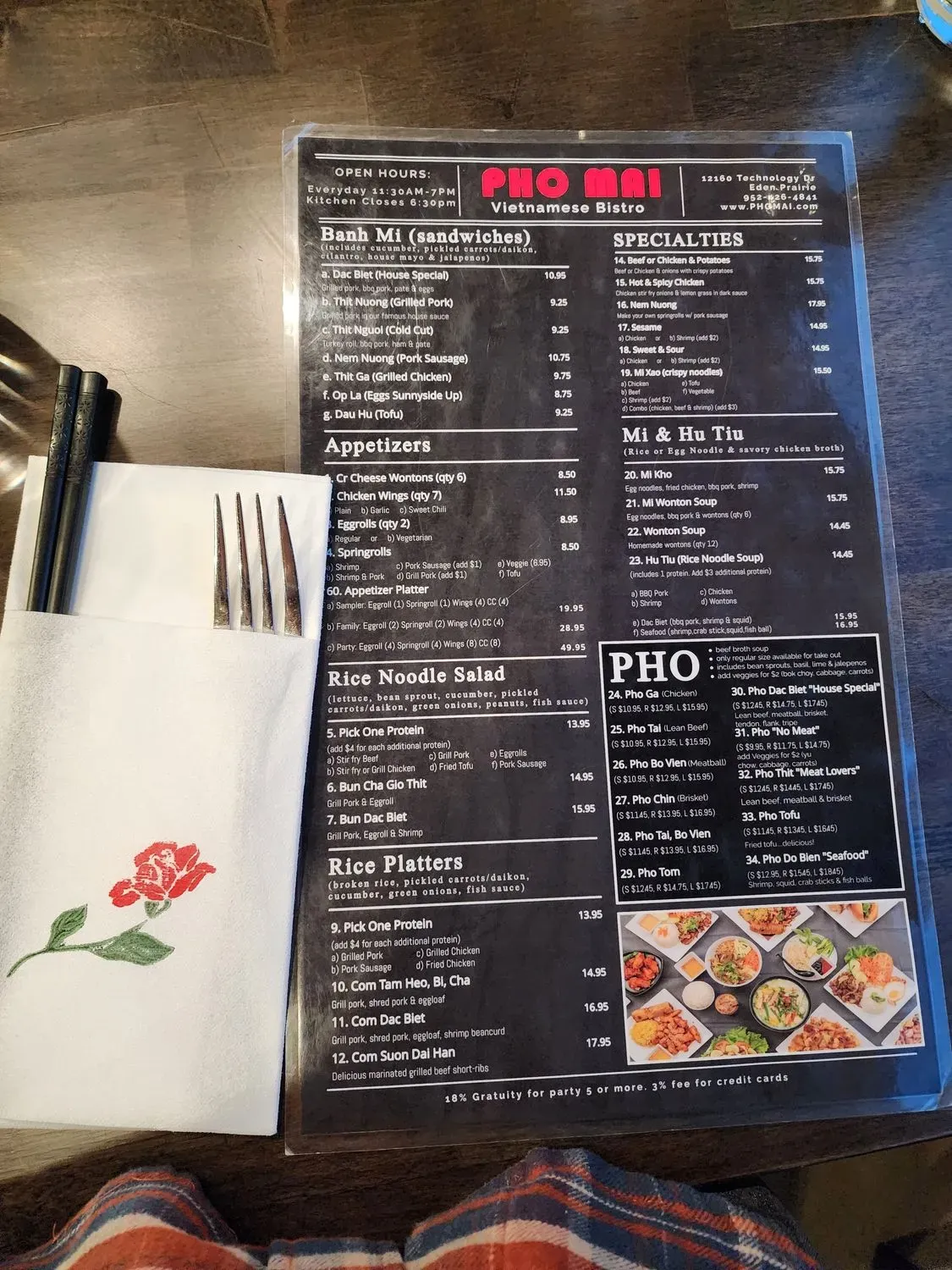 Menu 6