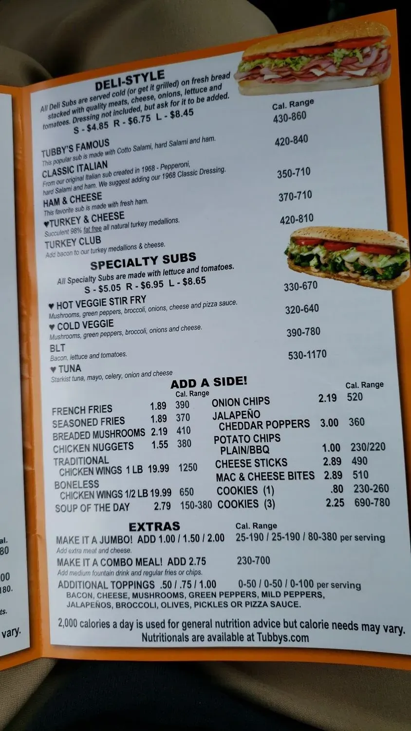 Menu 4