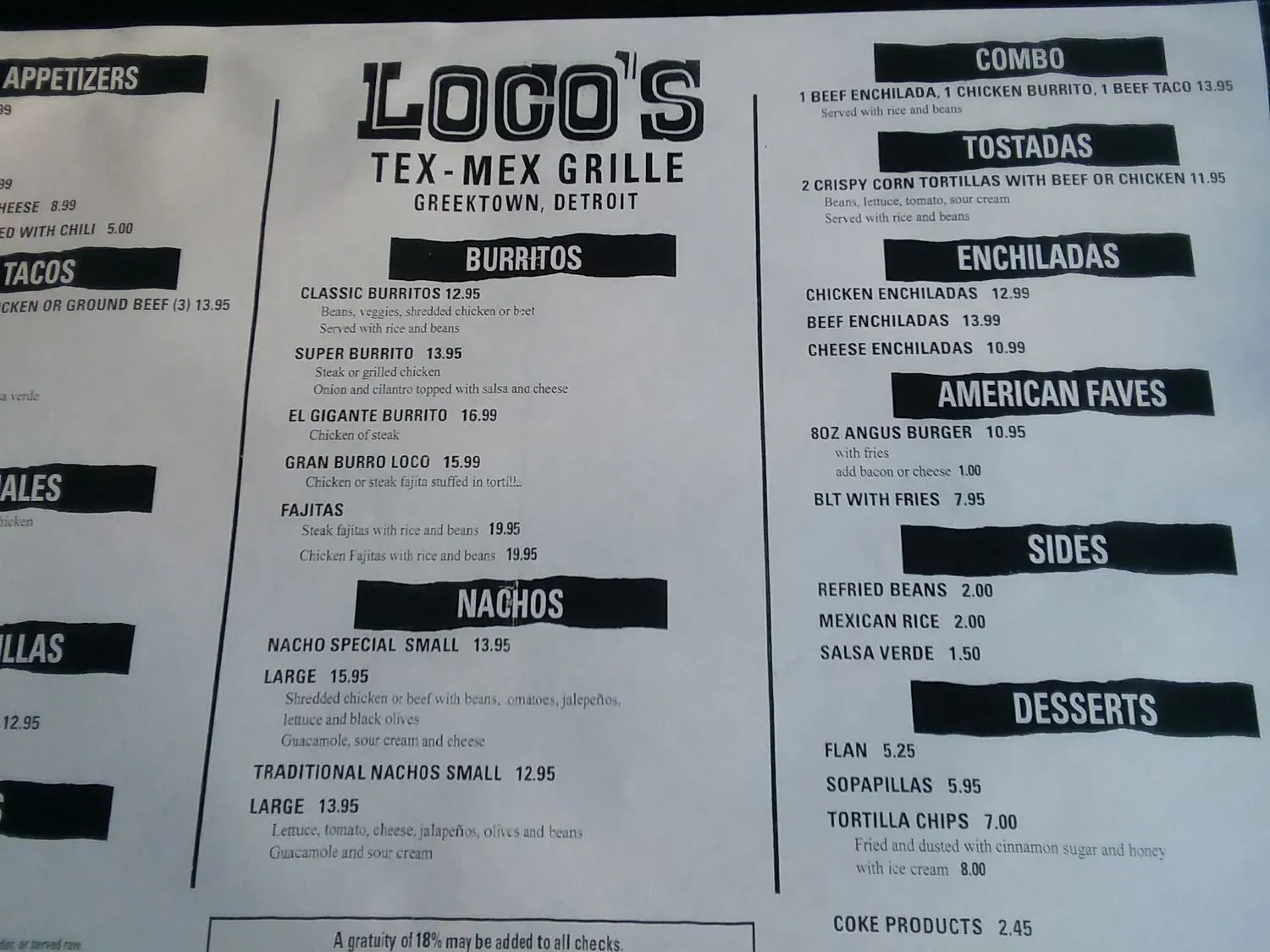 Menu 6