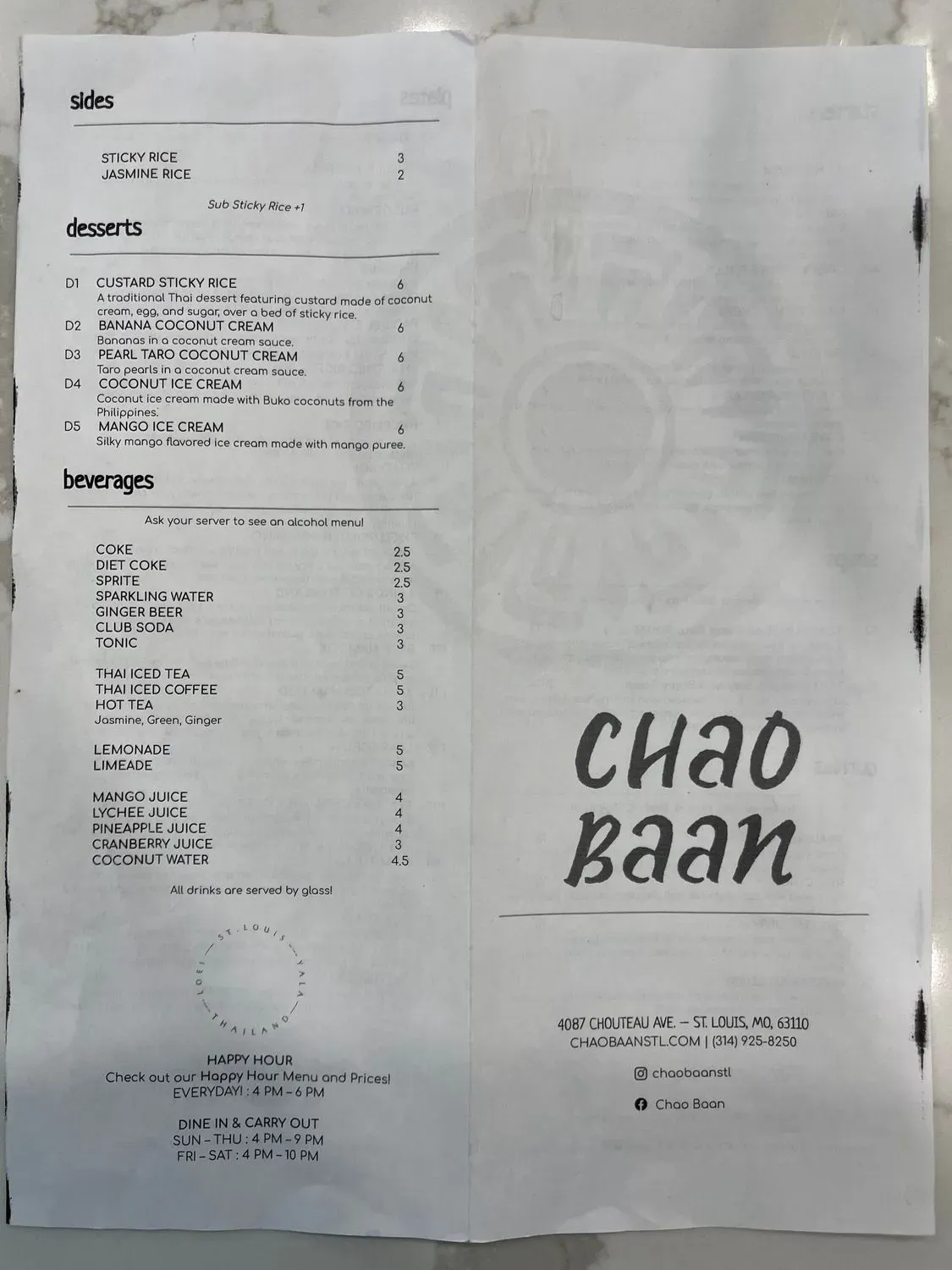 Menu 6