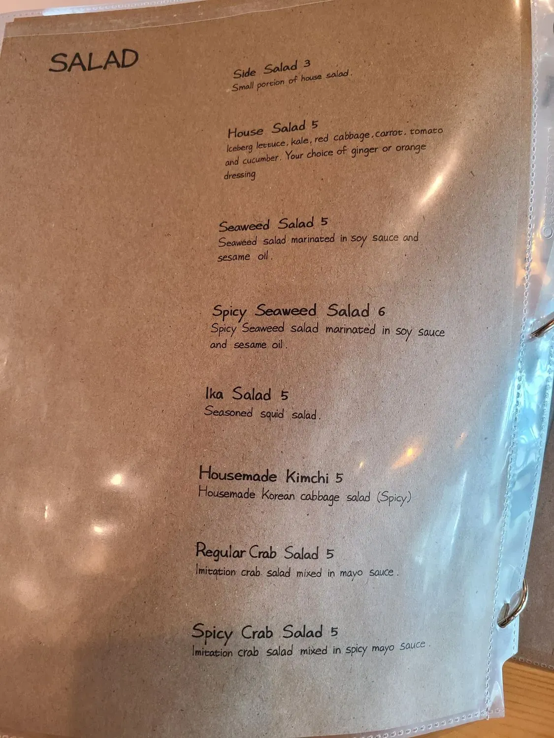 Menu 6