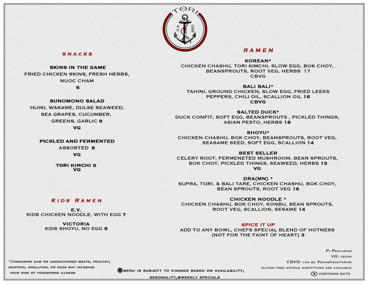 Menu 3