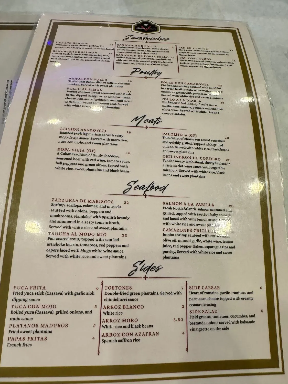 Menu 6