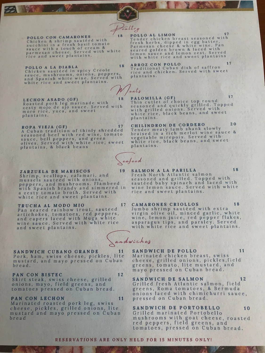 Menu 3