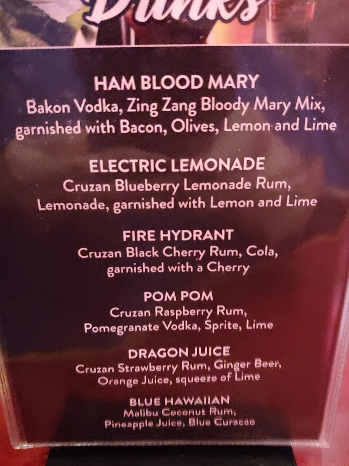 Menu 4