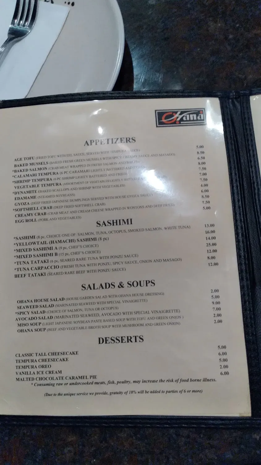 Menu 6