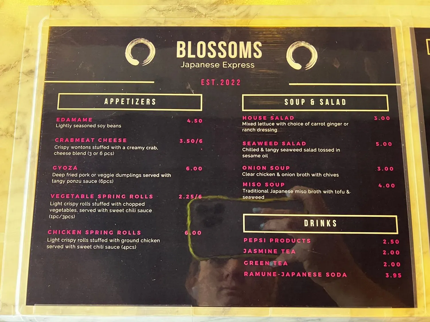 Menu 3