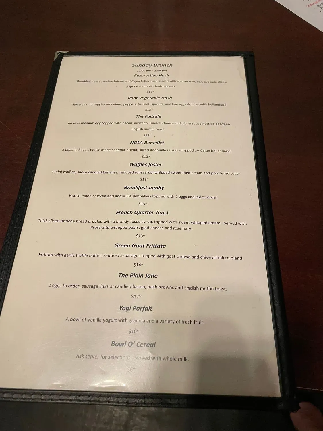 Menu 4