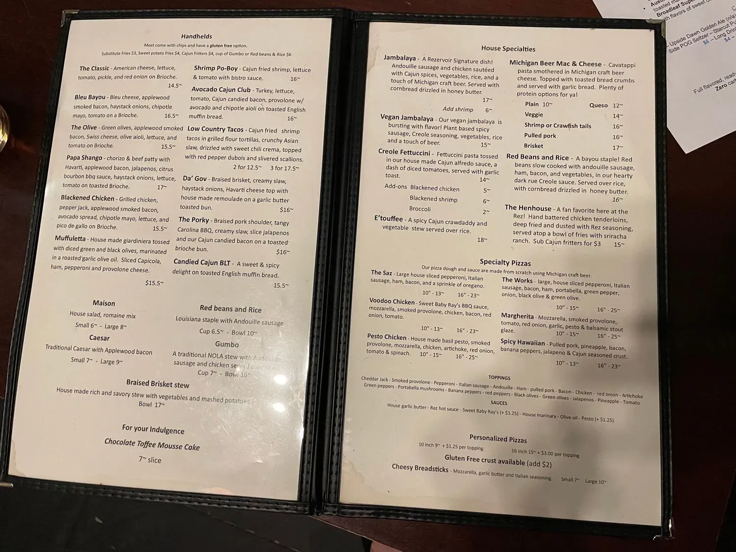 Menu 3