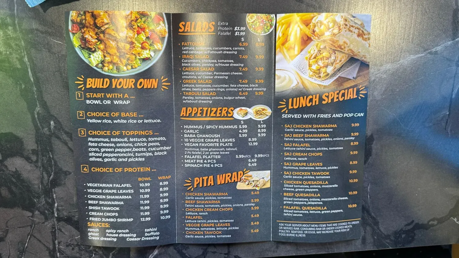 Menu 3