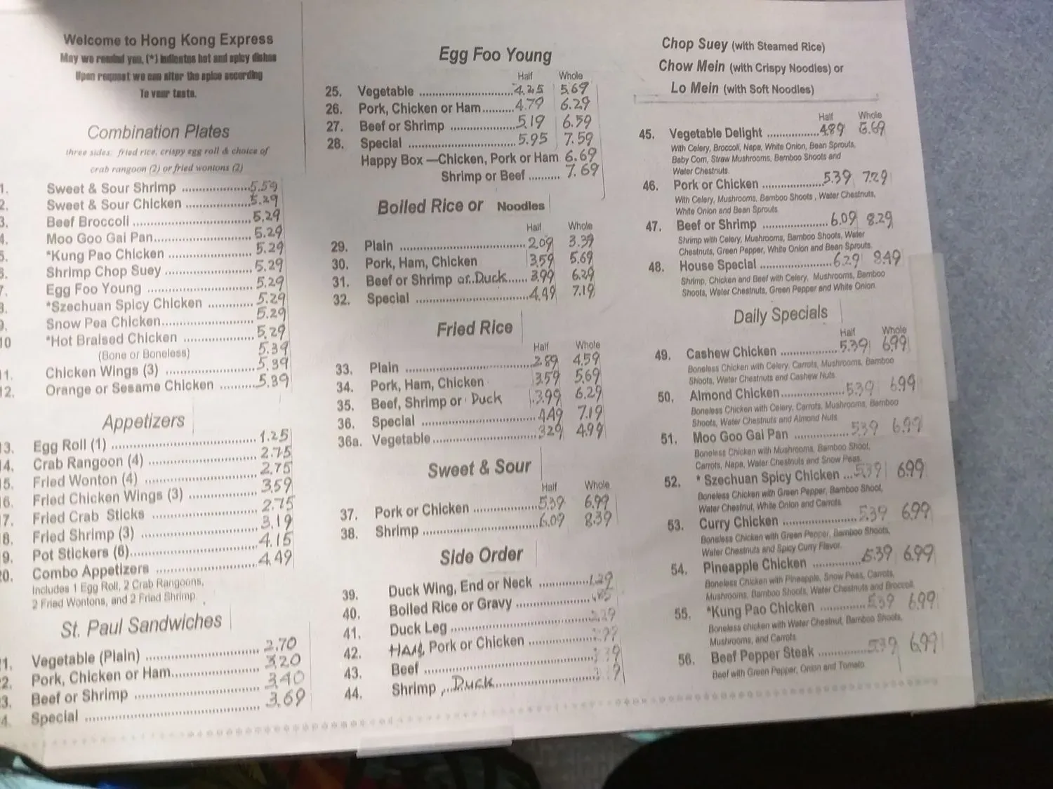 Menu 4