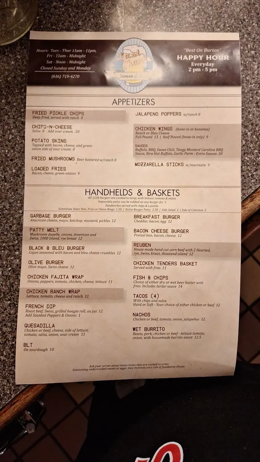 Menu 4