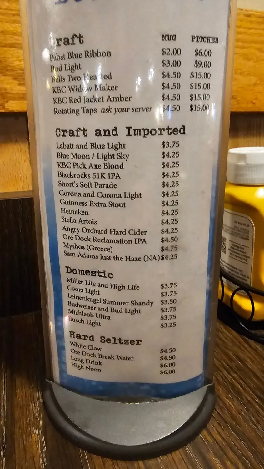 Vango's Pizza & Cocktail Lounge Menu - Updated October 2025
