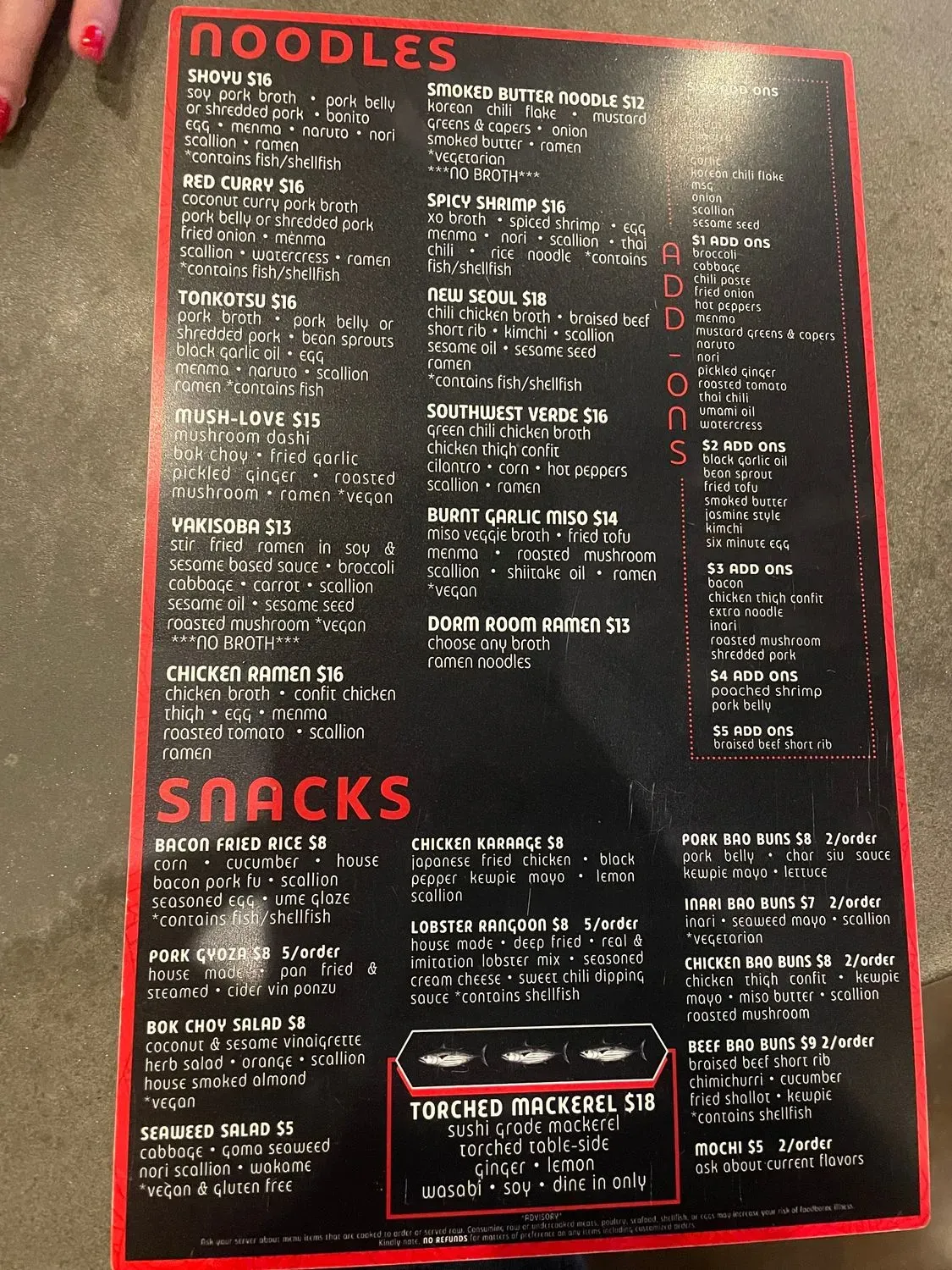 Menu 3