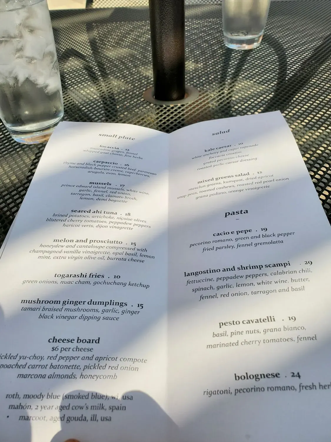 Menu 6