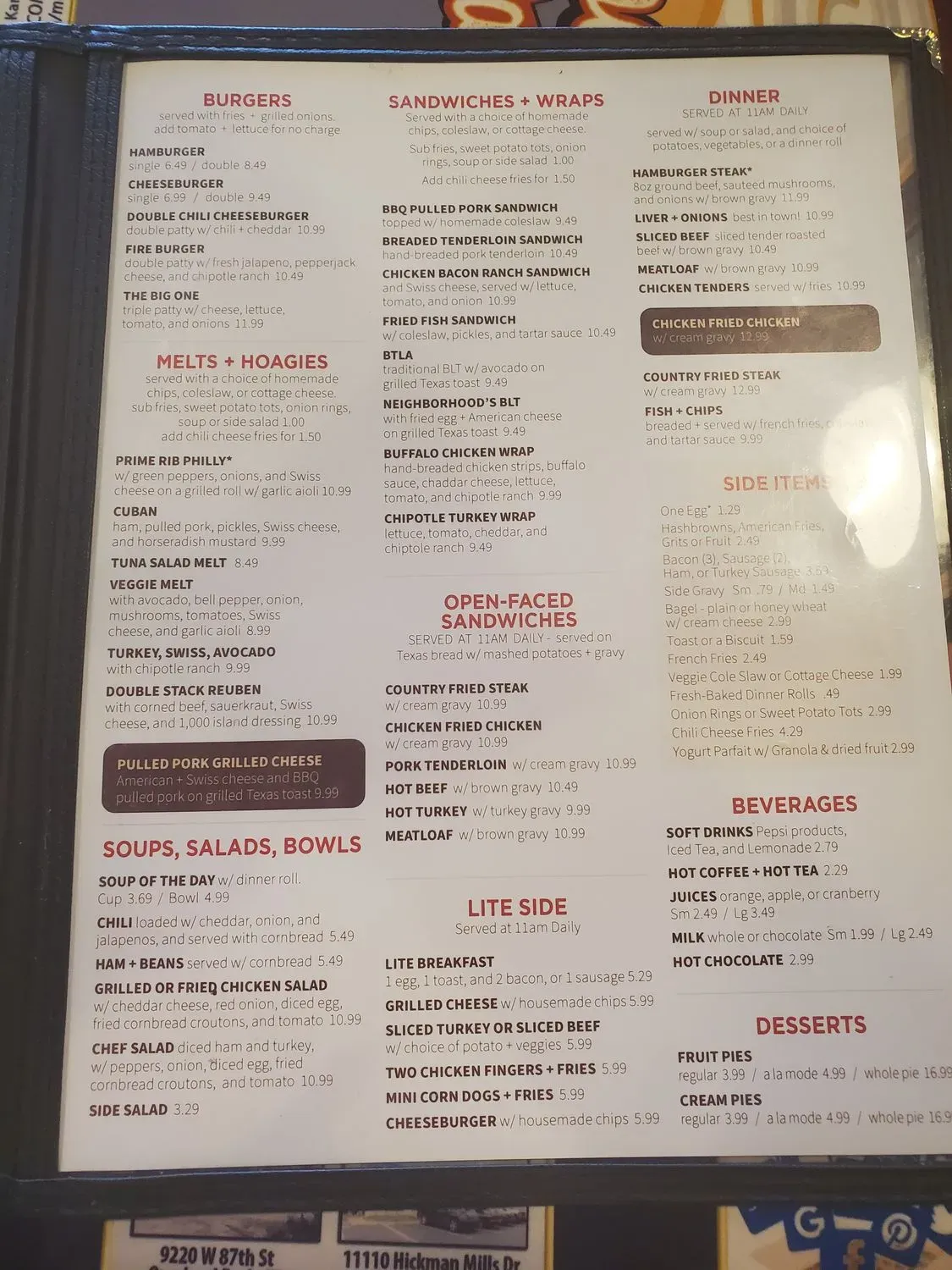 Menu 4