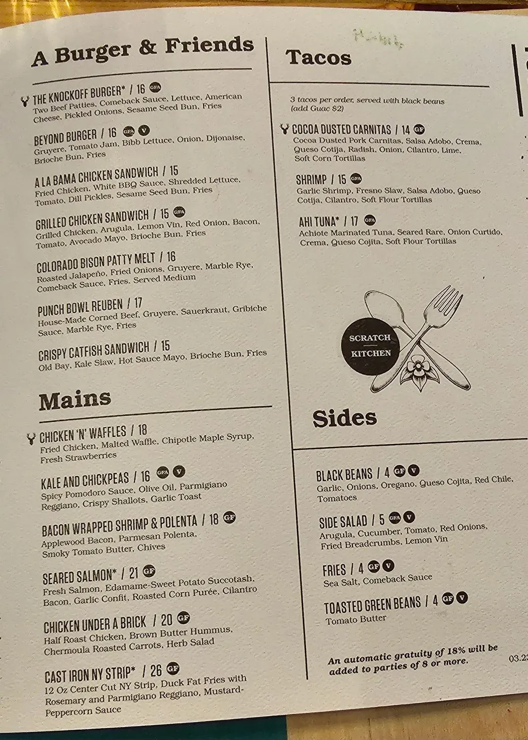 Menu 3