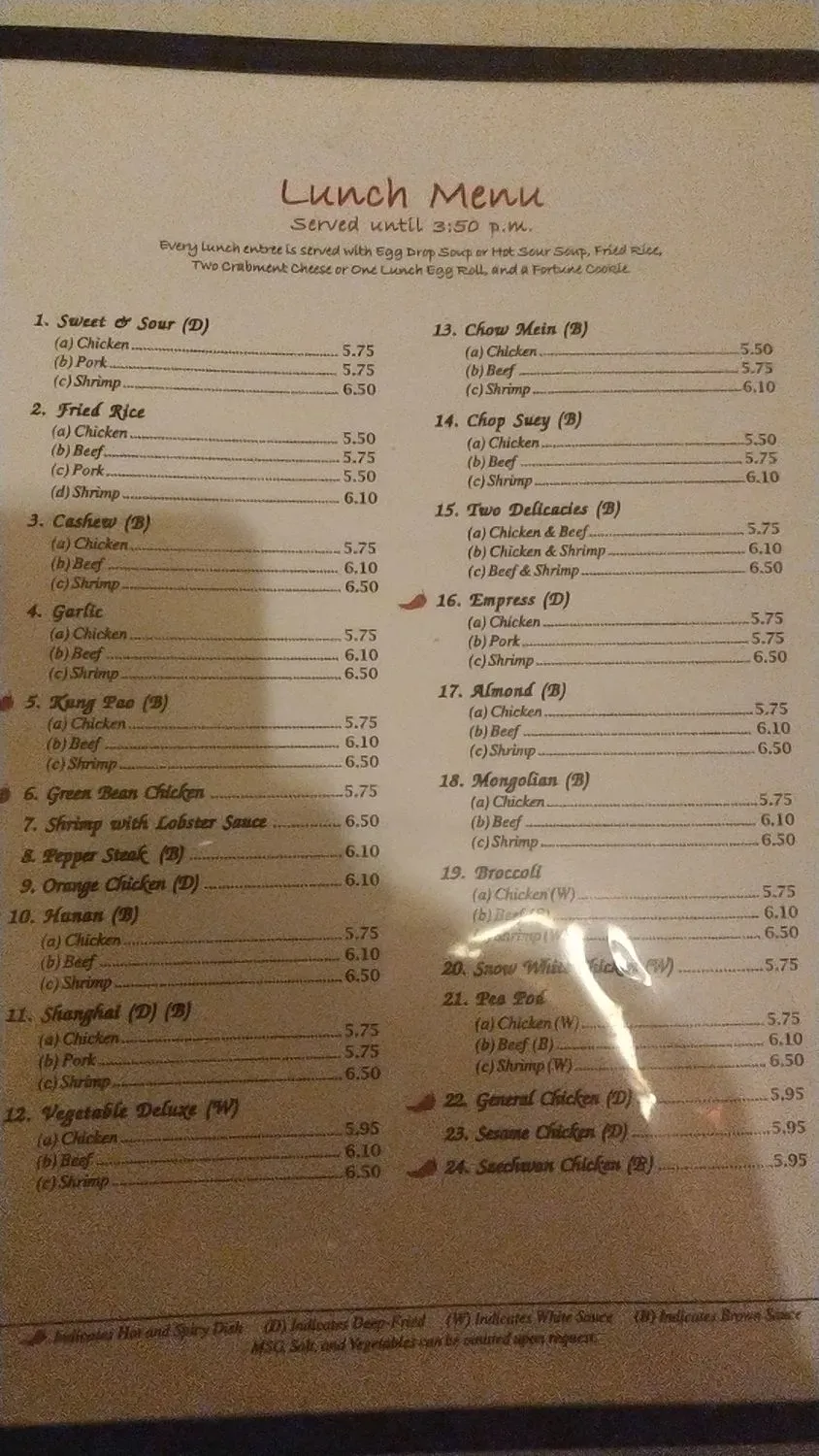 Menu 6