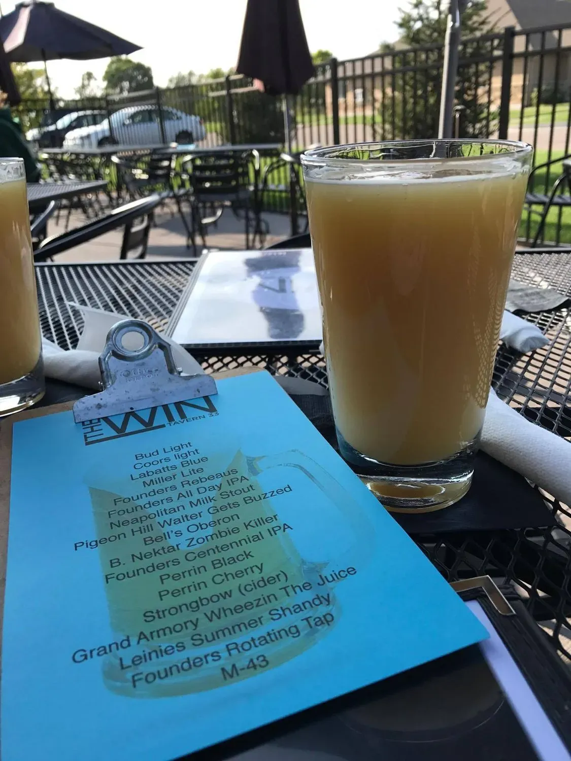 The Win Tavern 33 Menu - Updated October 2025