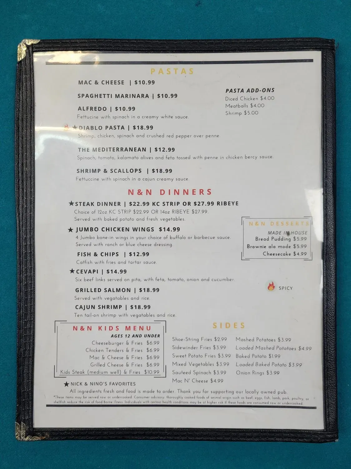 Menu 3